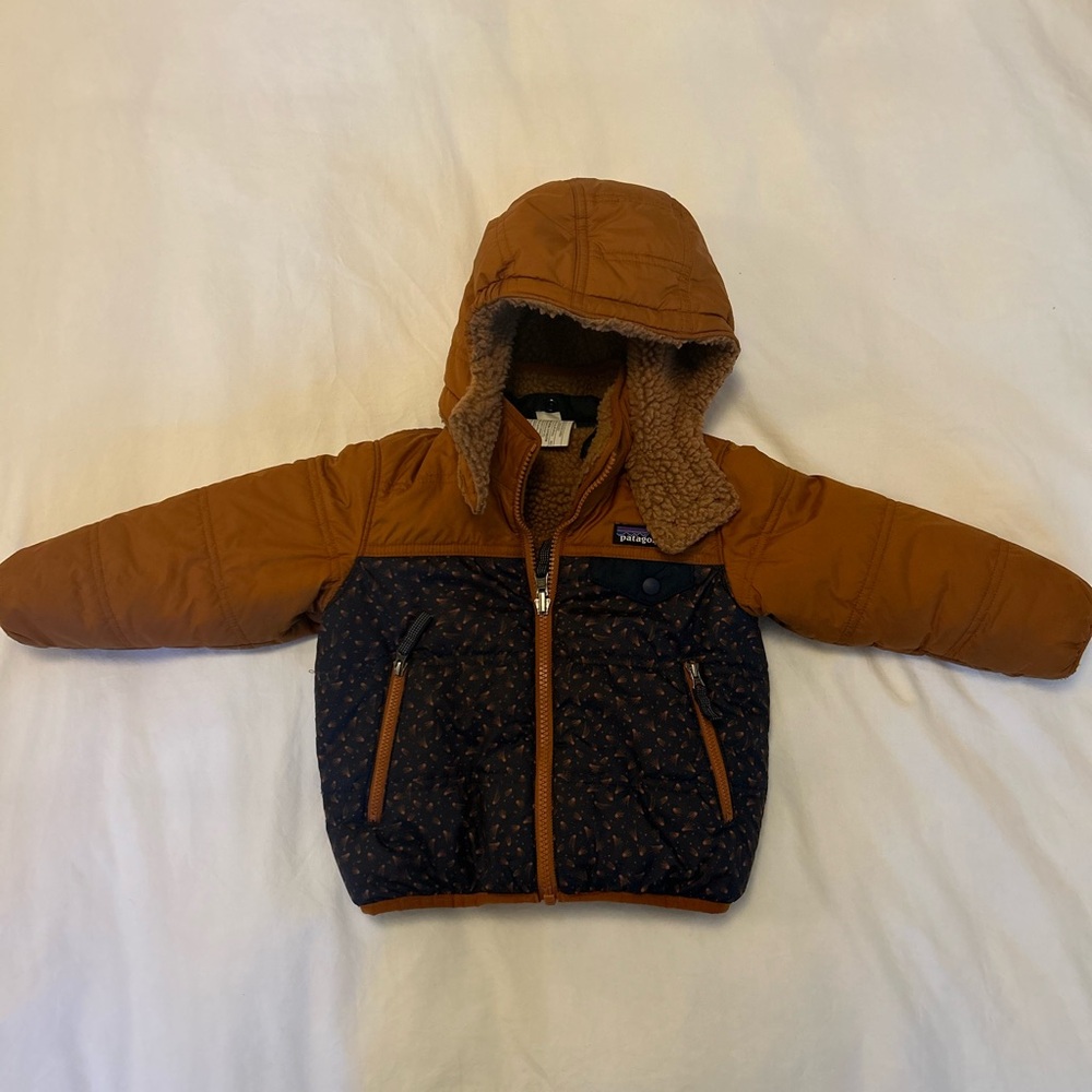 Patagonia Reversible Tribbles Hoody Toddler Snow Jacket 2T